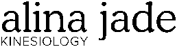 Alina Jade Kinesiology logo